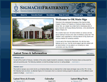 Tablet Screenshot of okstatesigs.com